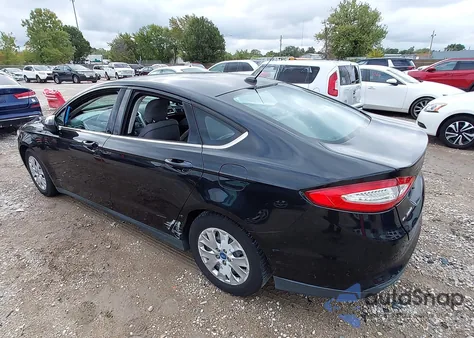 2013 Ford Fusion S из США, поврежденный, VIN 3FA6P0G76DR196630
